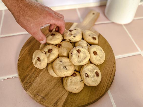 Chocolate Chip Cookies by Pepper's Kitchen (Dairy & Egg free)