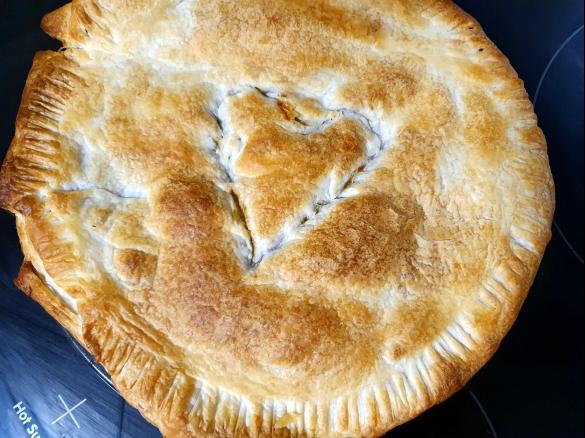 Beef, Veg and Mushroom Pie