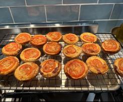 Mini Caramelised Onion and Tomato Quiches