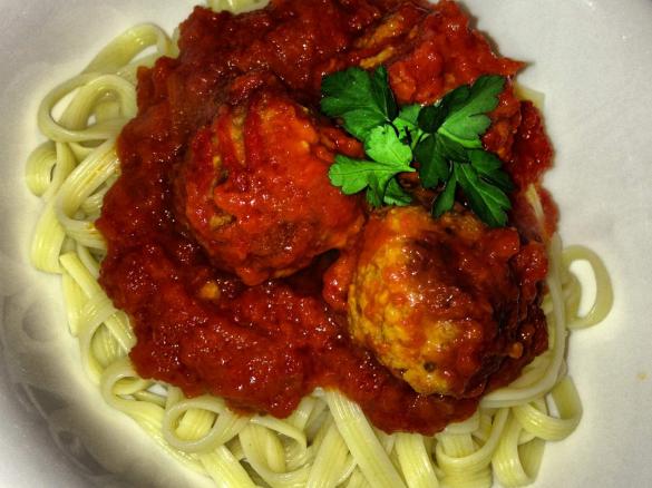 Italian Meatballs with Italian Tomato Sauce