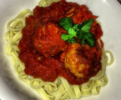 Italian Meatballs with Italian Tomato Sauce