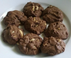 Peanut Brownie Cookies 