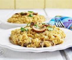 Mushroom & Vegetable Quinotto (Vegetarian)