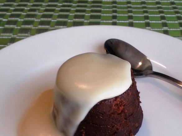 Individual Steamed Christmas Puddings with Pedro Ximinez Custard