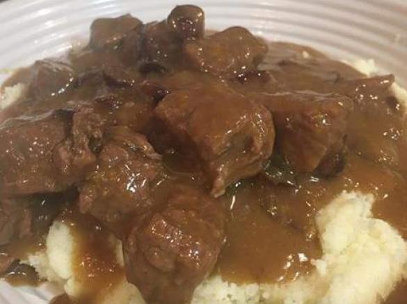 AIP Beef Stew with Orange and Cranberries - Sarah Ballantyne Recipe Conversion