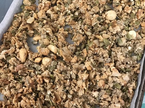 Chewy Granola Chunks: FODMAP/Fructose Friendly & Sugar Free