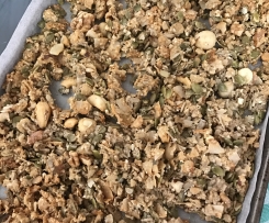 Chewy Granola Chunks: FODMAP/Fructose Friendly & Sugar Free