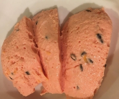 Passion fruit flummery