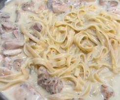 Baz’s Super Cottage Cheesy Alfredo