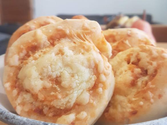 Super Soft Pesto Scrolls