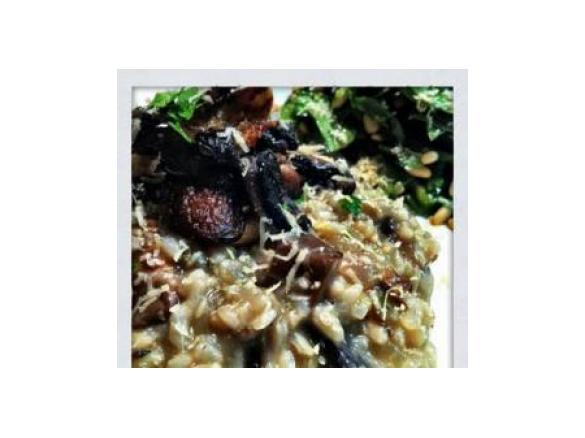Jamie Oliver's Oozy Mushroom Risotto