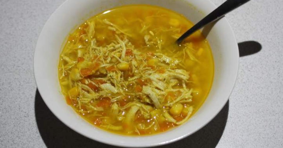 Hearty Curried Chicken Soup