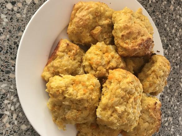Quick Savoury Pumpkin Scones