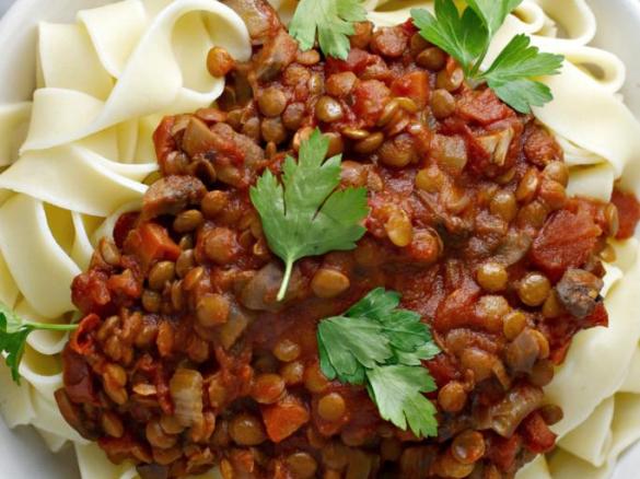 Vegan Bolognese Pasta Sauce