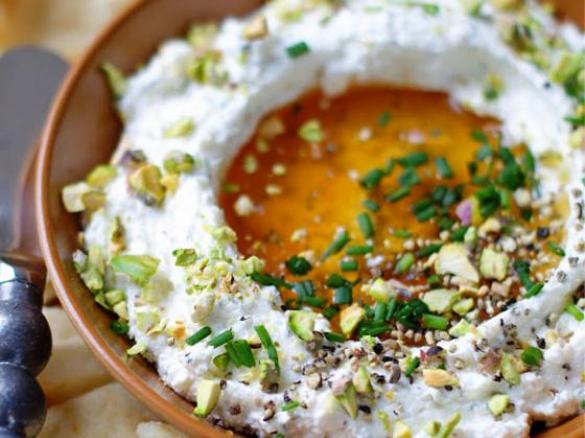 Whipped Feta with Honey Dip