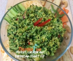 Rocket, Cashew and Parmesan Chunky Dip - ThermoFun