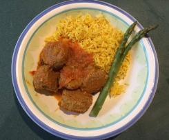 All in one Indian kofta (Meatballs)