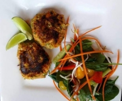 Asian style fish cakes