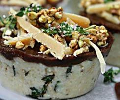 Raw Caramel Dark & Salty Thyme Tarts (Loving Earth adapted)