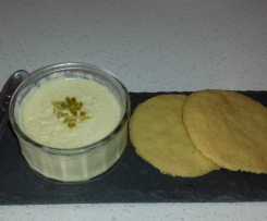 Lime Possett with Lime Meltaways