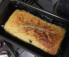White Chocolate & Blueberry Self Saucing Pudding