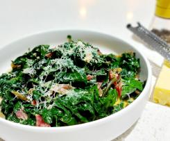 Creamed Ruby Chard