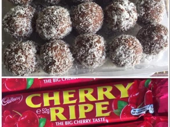 Cherry Ripe Balls