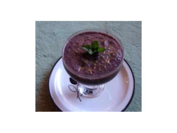 Carob and Berry Parfait