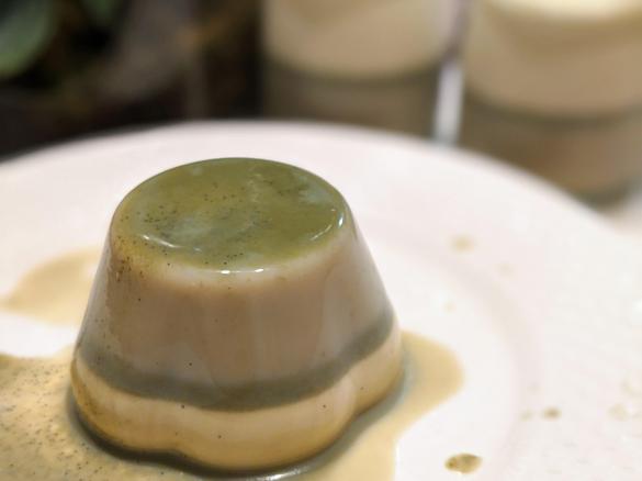 Green Tea Panna Cotta