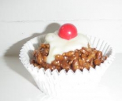 Clone of Christmas Crackle Puddings (Mars Bar Chocolate Crackles)