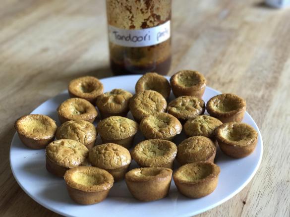 Indian Tandoori puffs