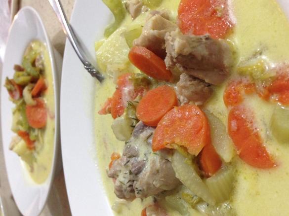 Polish Dill Chicken Soup