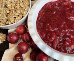Stewed Blood Plums (for Crumbles) - Thermo Cazza