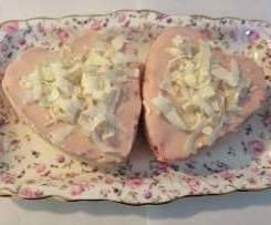 White Chocolate & Raspberry Cheesecakes