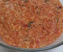 Variation Risotto Arrabbiata