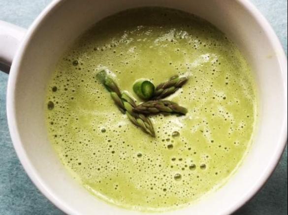 Asparagus and Spinach soup