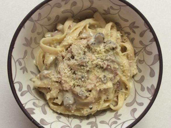 Easy Peasy Carbonara