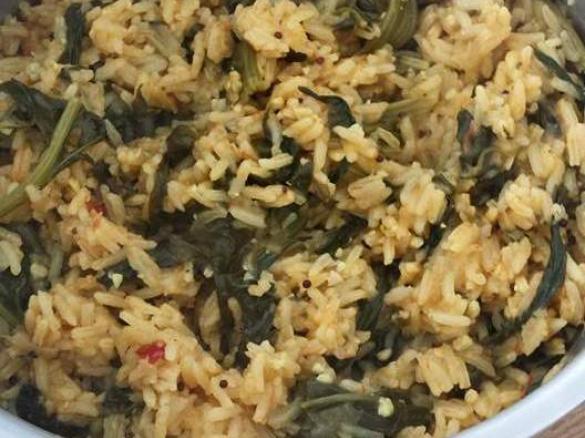 Keerai Rice (Using Automated Function)