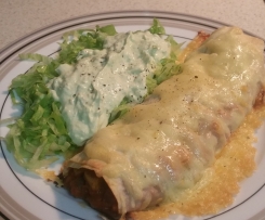 EASY VEGETARIAN ENCHILADAS