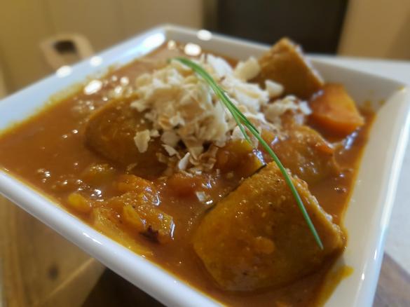 Sweet Curried Sausages