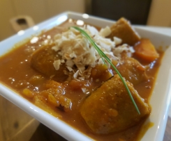 Sweet Curried Sausages