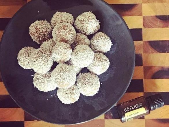Lemon Detox Bliss Balls