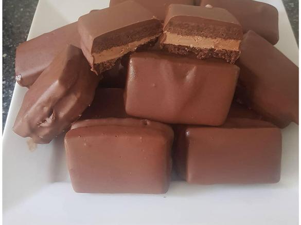 Home made Tim tam Cookie dough