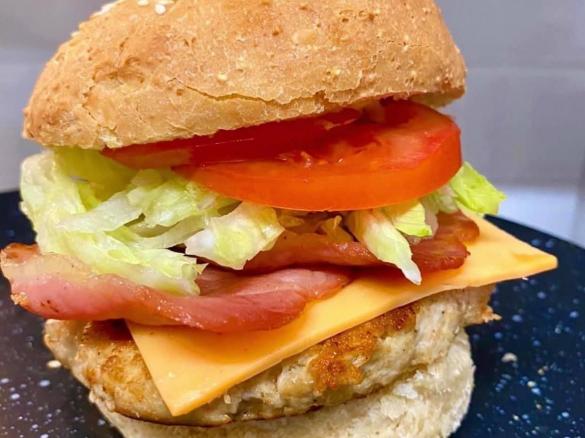 Turkey mince burger patties