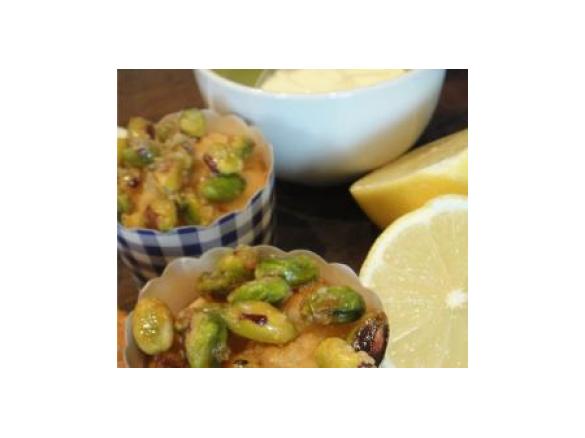 Lemon Yoghurt Pistachio Cake