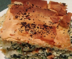 Silverbeet Filo Pie
