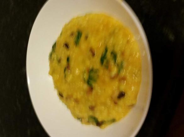 Clone of Spiced Pumpkin & Baby Spinach Risotto (originally gnocchi)
