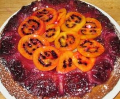 Upside Down Tamarillo Cake