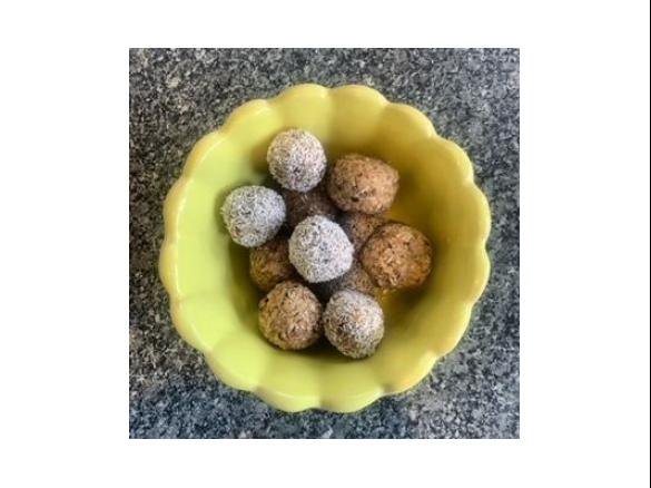 Cranberry Coconut Bliss Balls