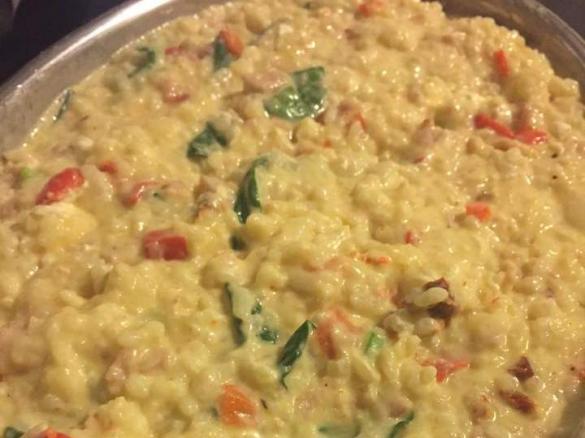 Indulgent Cheese Lovers Risotto